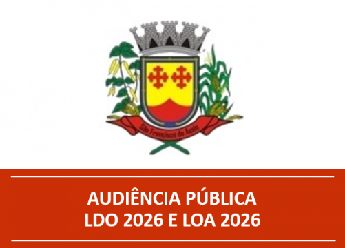 AUDIÊNCIA PÚBLICA -  LDO 2026 E LOA 2026